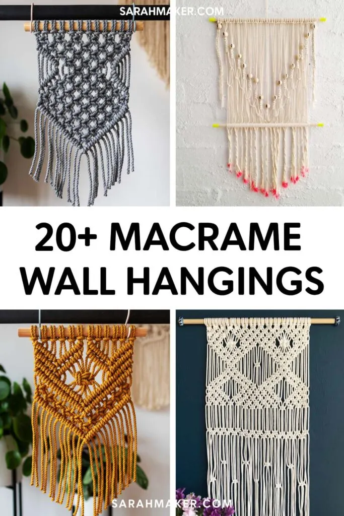 macrame wall hanging tutorial