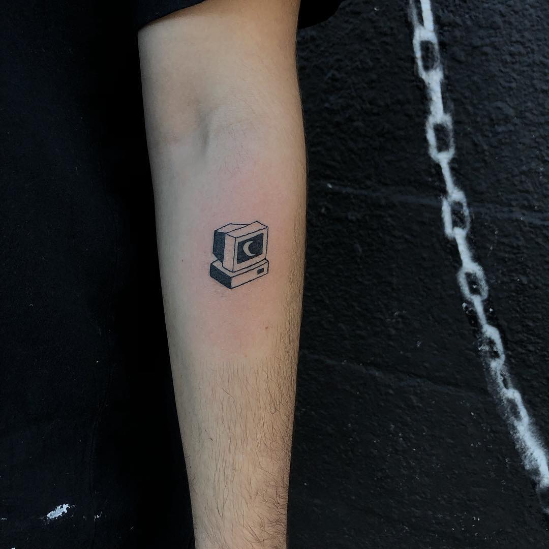 computer tattoo ideas