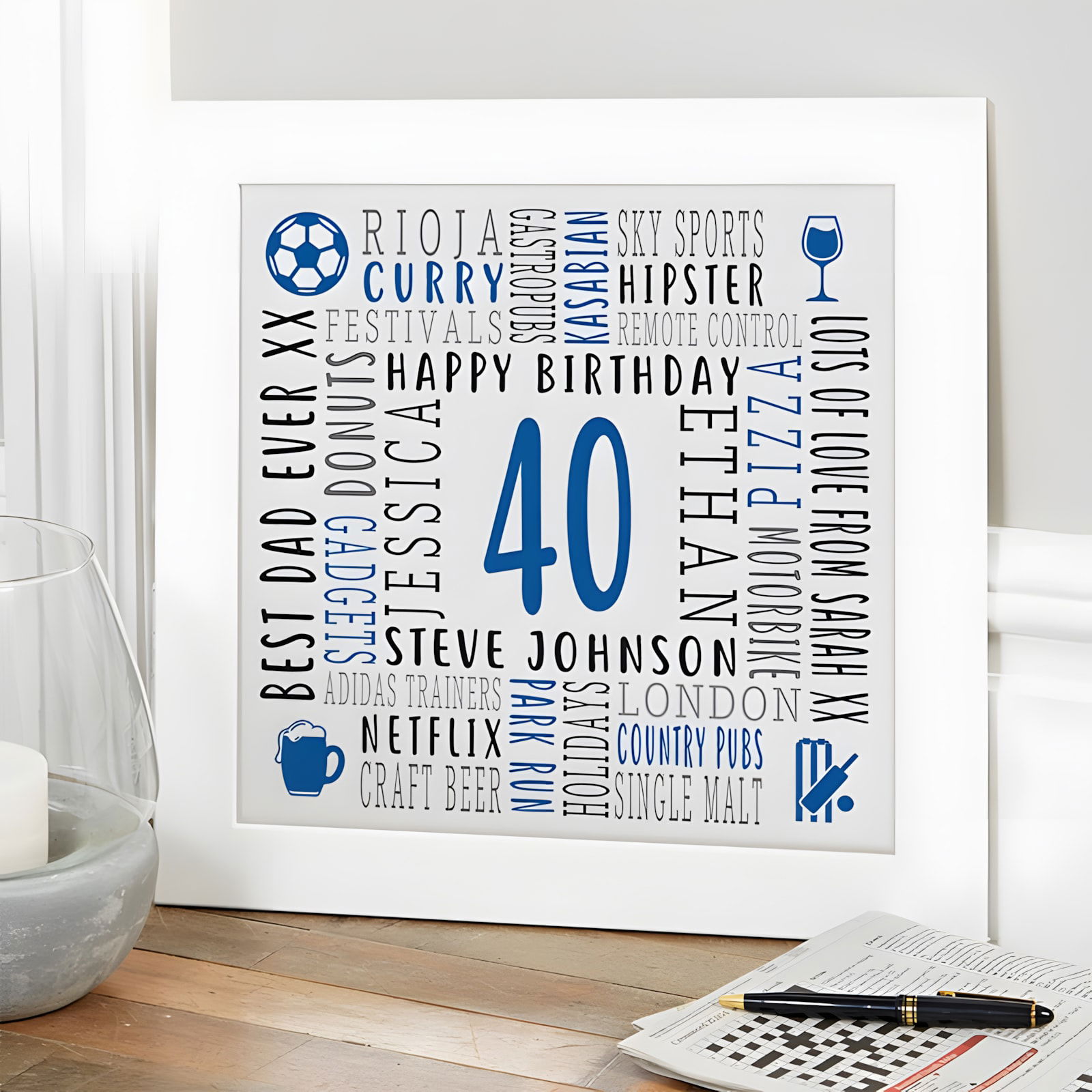 mens gifts for 40th birthday