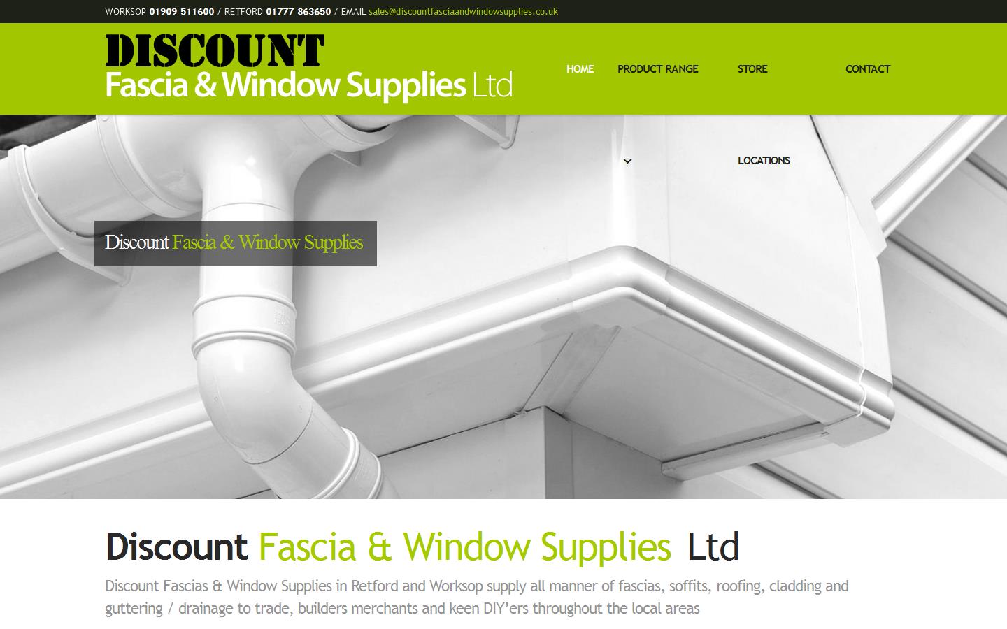 discount fascia worksop