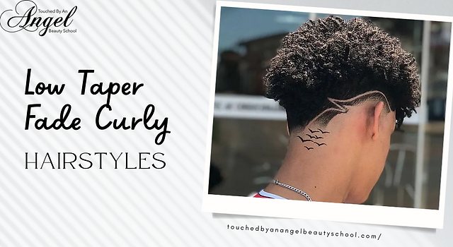 taper fade curly hair black