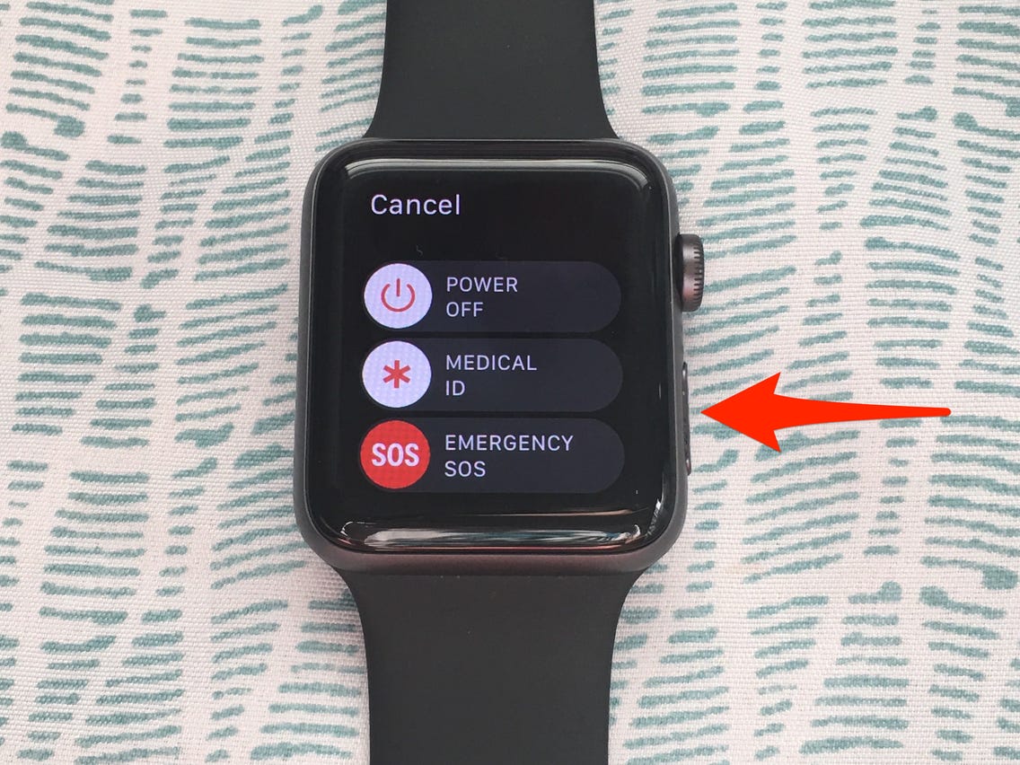 how to turn off my apple watch