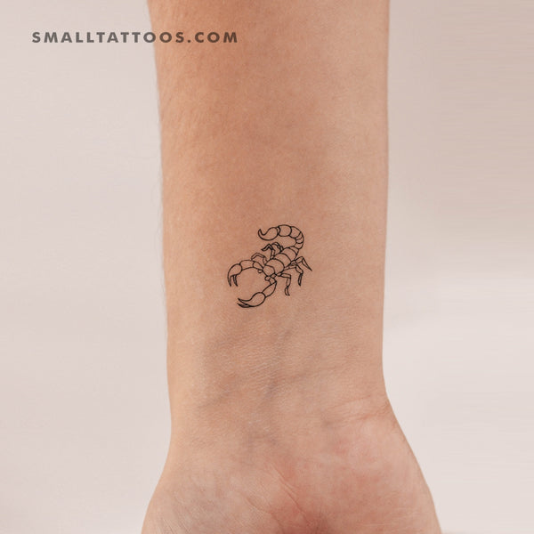 small scorpion tattoo