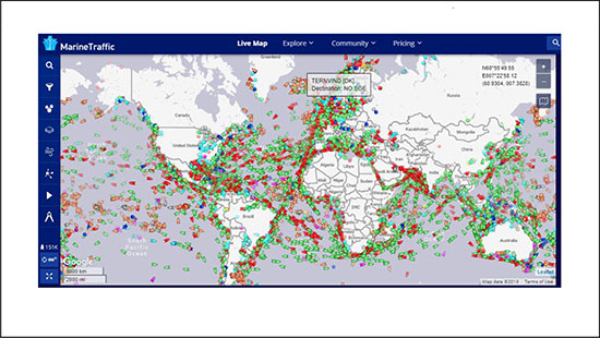 ais marine traffic vessel