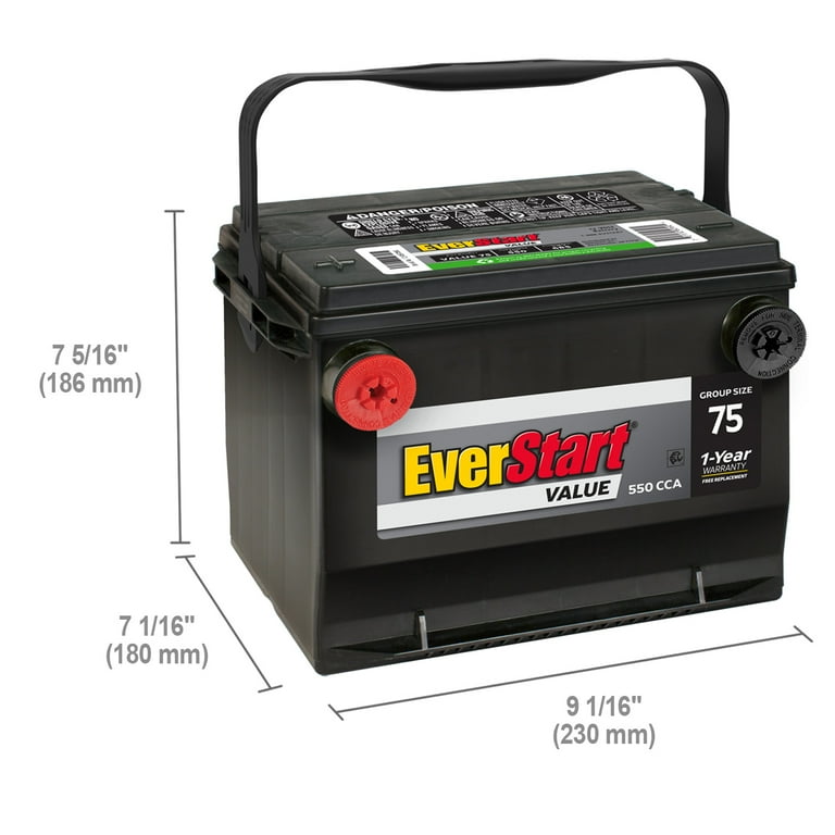 price of a car battery at walmart