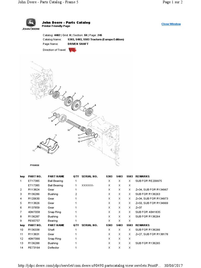 jdpc catalogo john deere