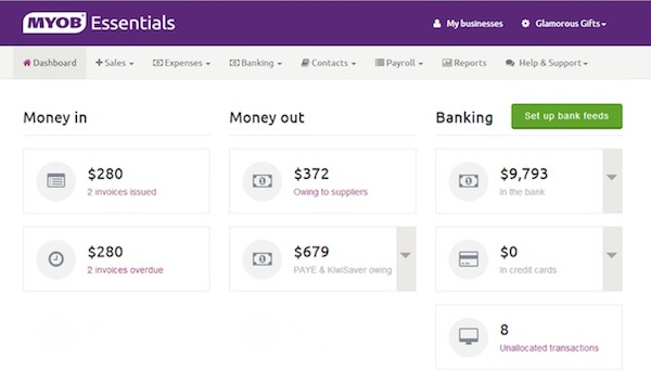 myob essentials