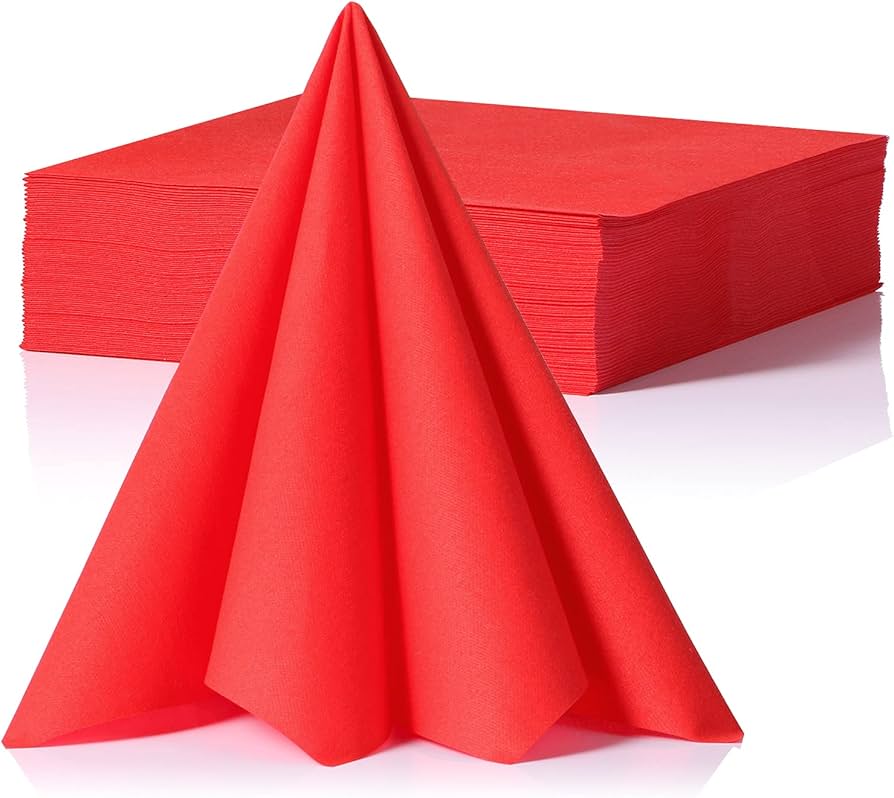red paper napkins near me