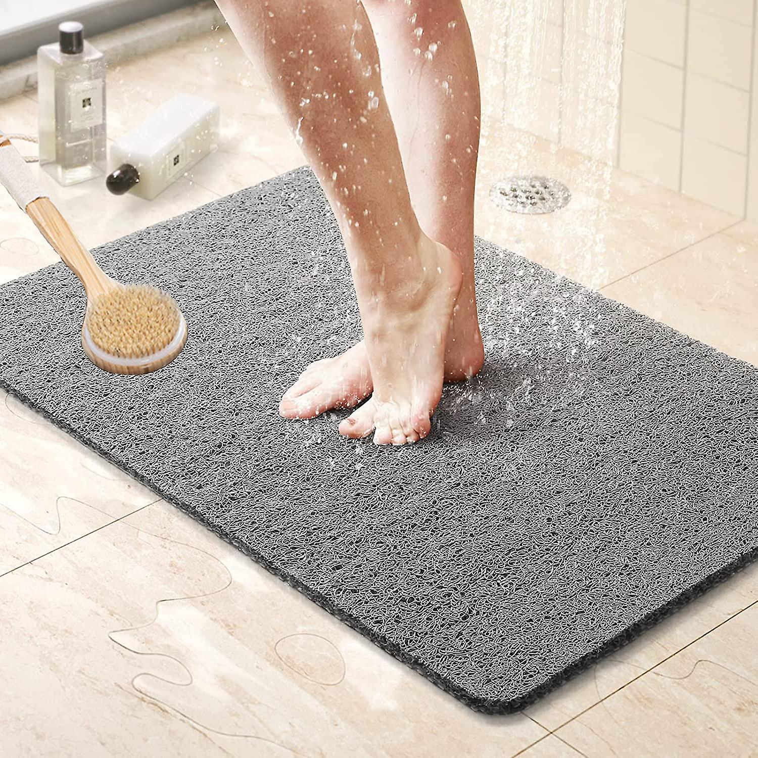 bath mat inside bath