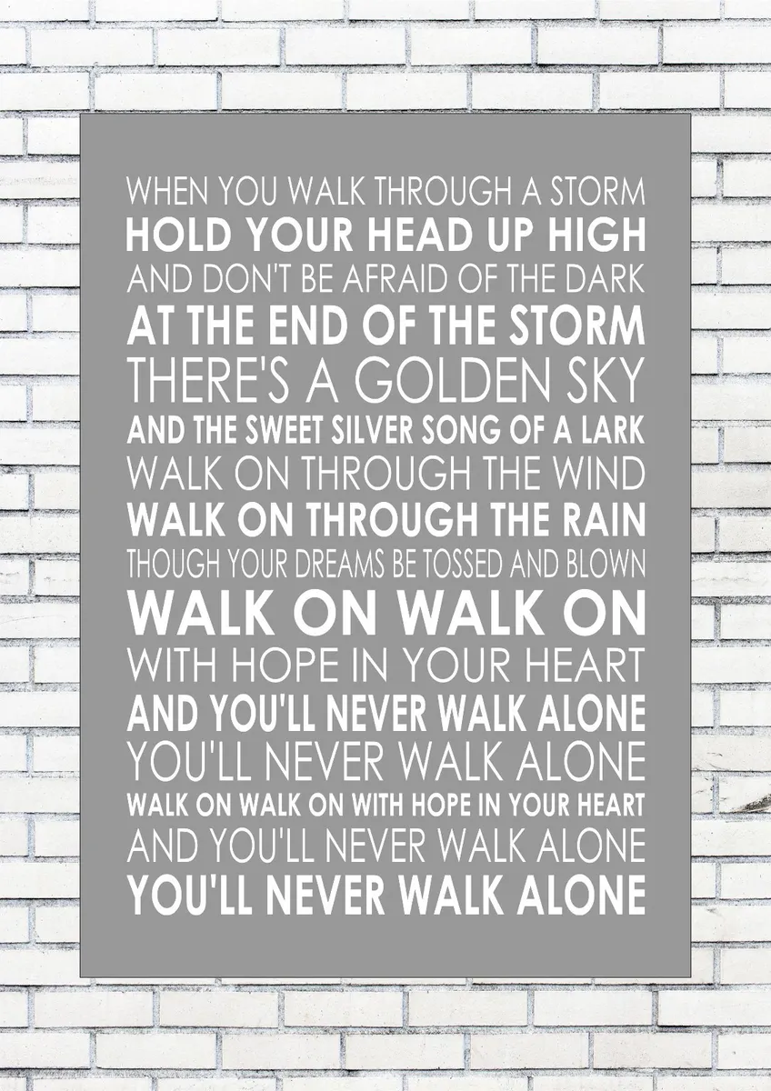 liverpool never walk alone lyrics