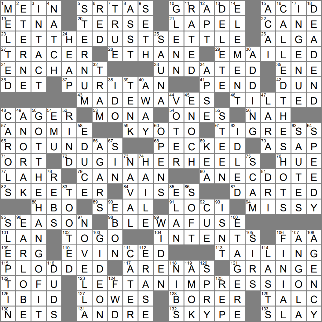 decorative crossword clue 10 letters