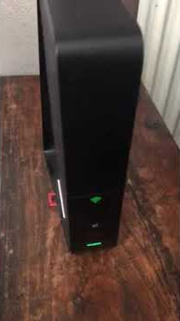 virgin router green light