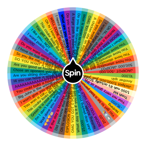 randomized wheel