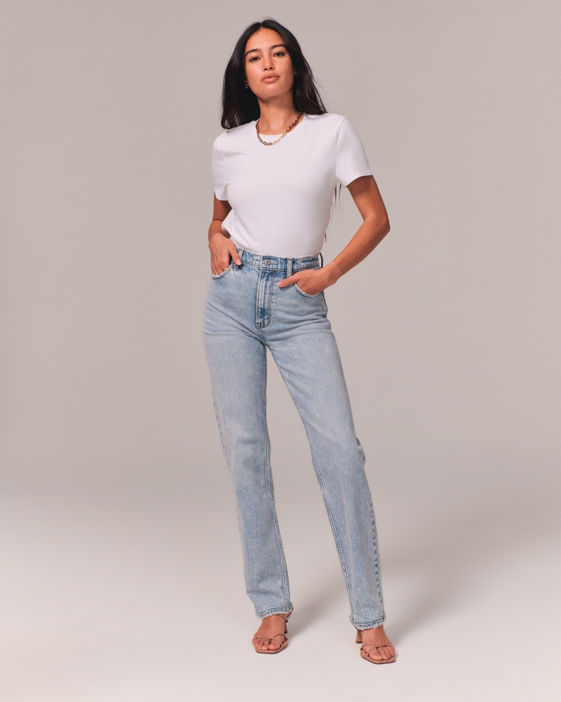 abercrombie 90s straight jeans