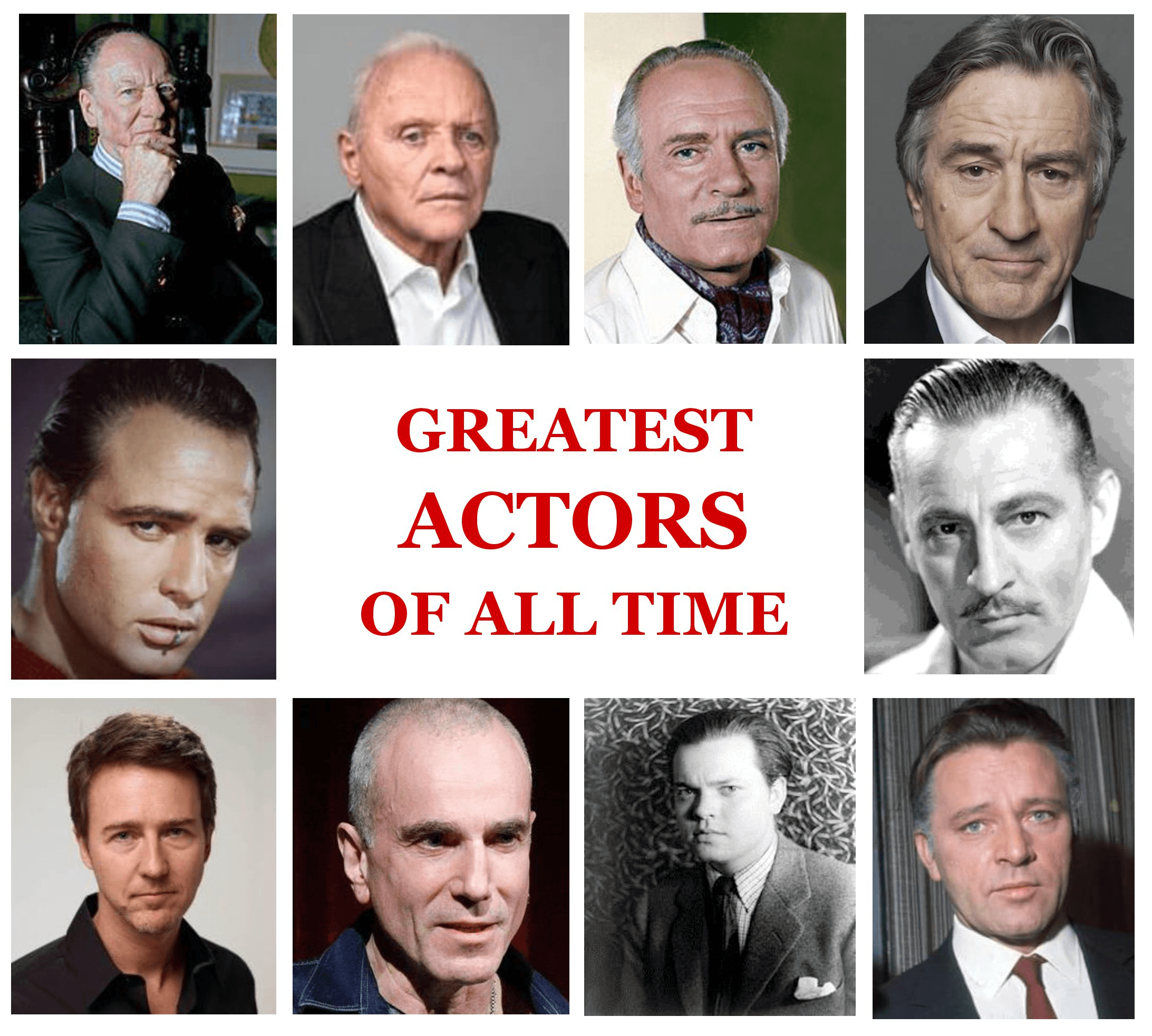 best all time actors