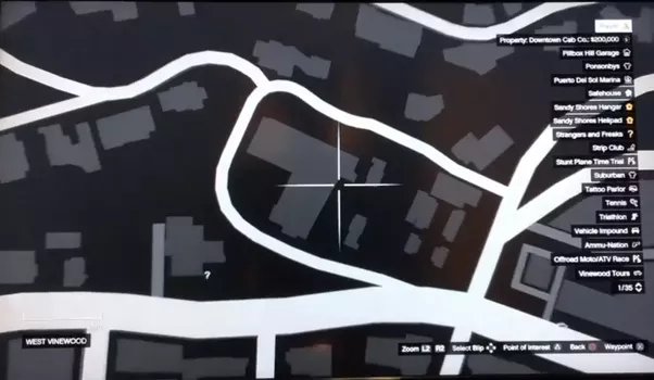 gta 5 car locations ps4