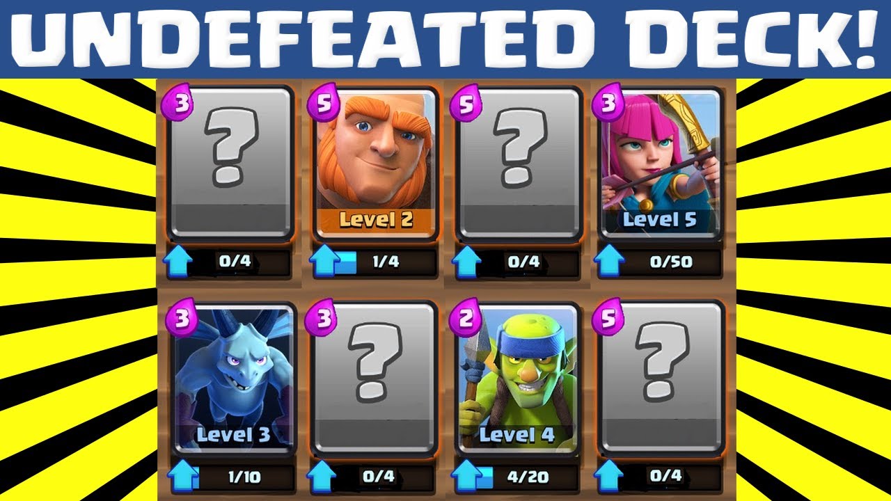 clash royale 2 arena deck