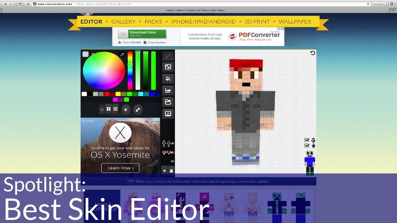 skin minecraft maker