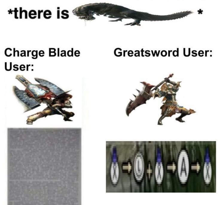 charge blade vs greatsword