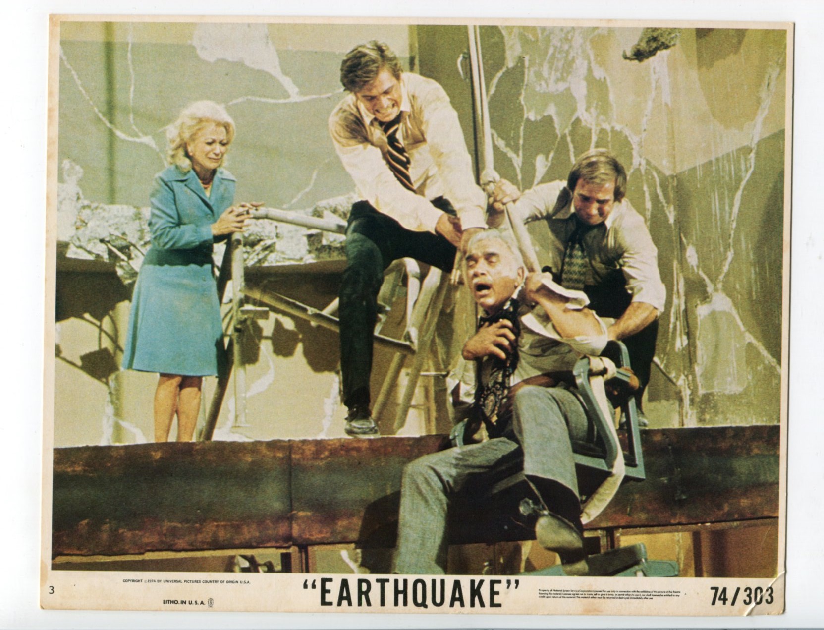 earthquake charlton heston