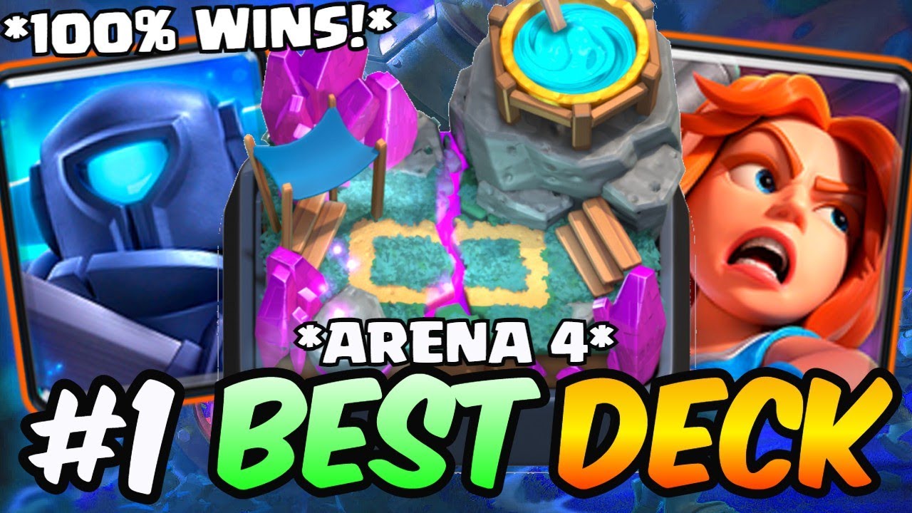 clash royal best arena 4 deck