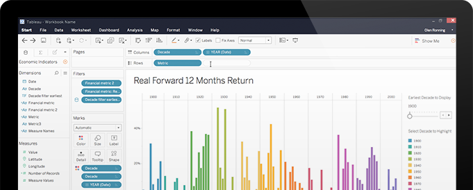 tableau desktop version