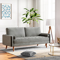 wayfair grey sofa