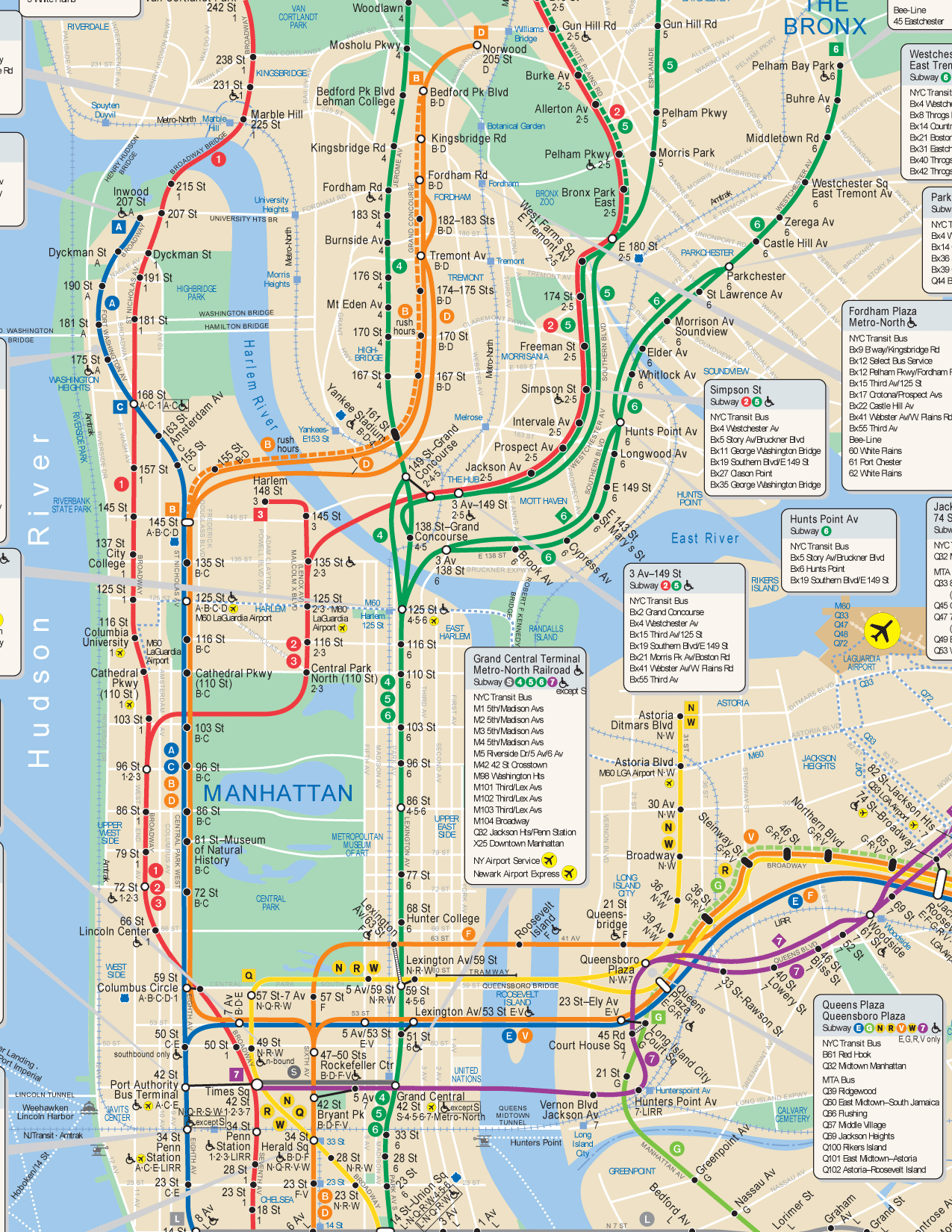 nyc metro map pdf