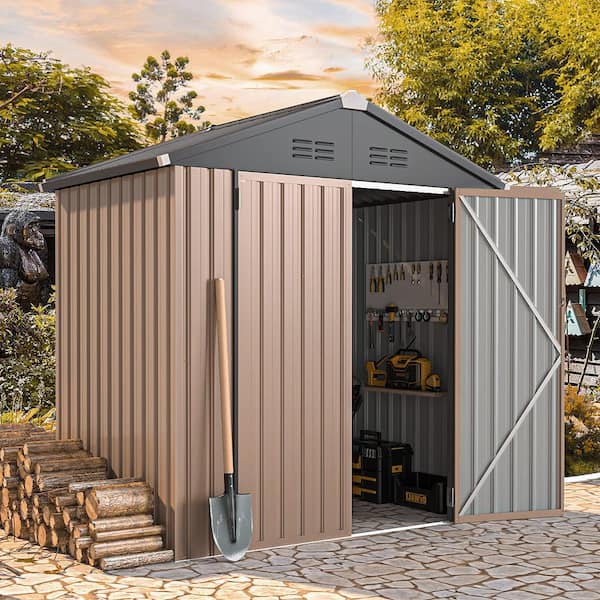 6 x 6 metal shed