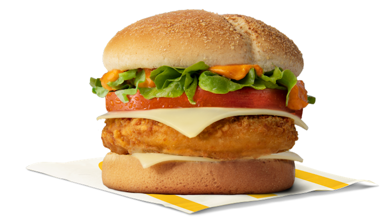 mcdonalds cajun burger