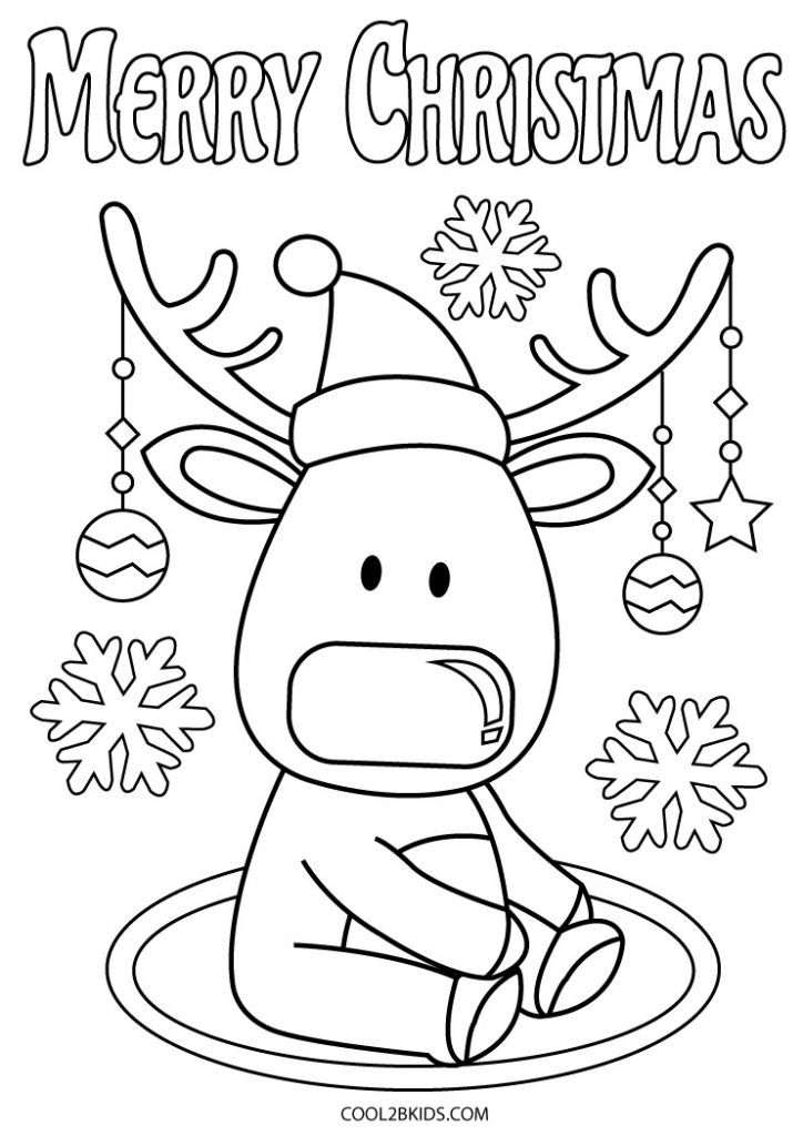 merry christmas coloring