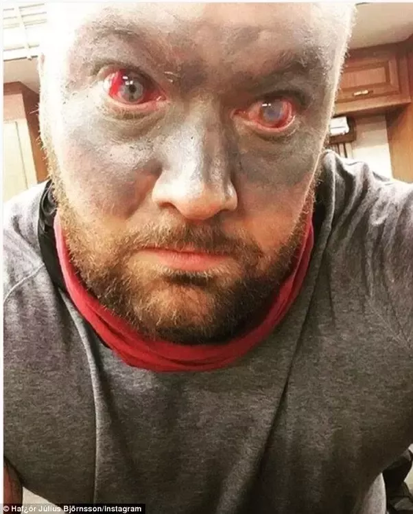 gregor clegane zombie face