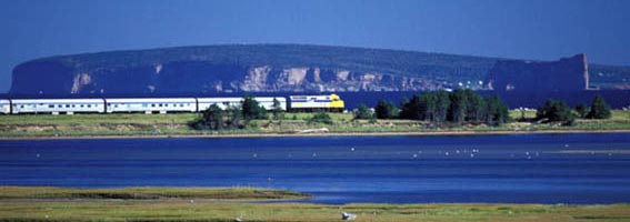 train montreal gaspé