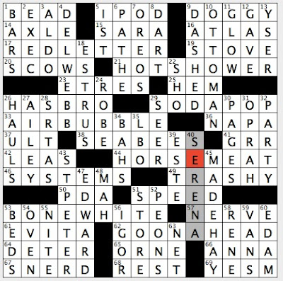 retiring crossword clue