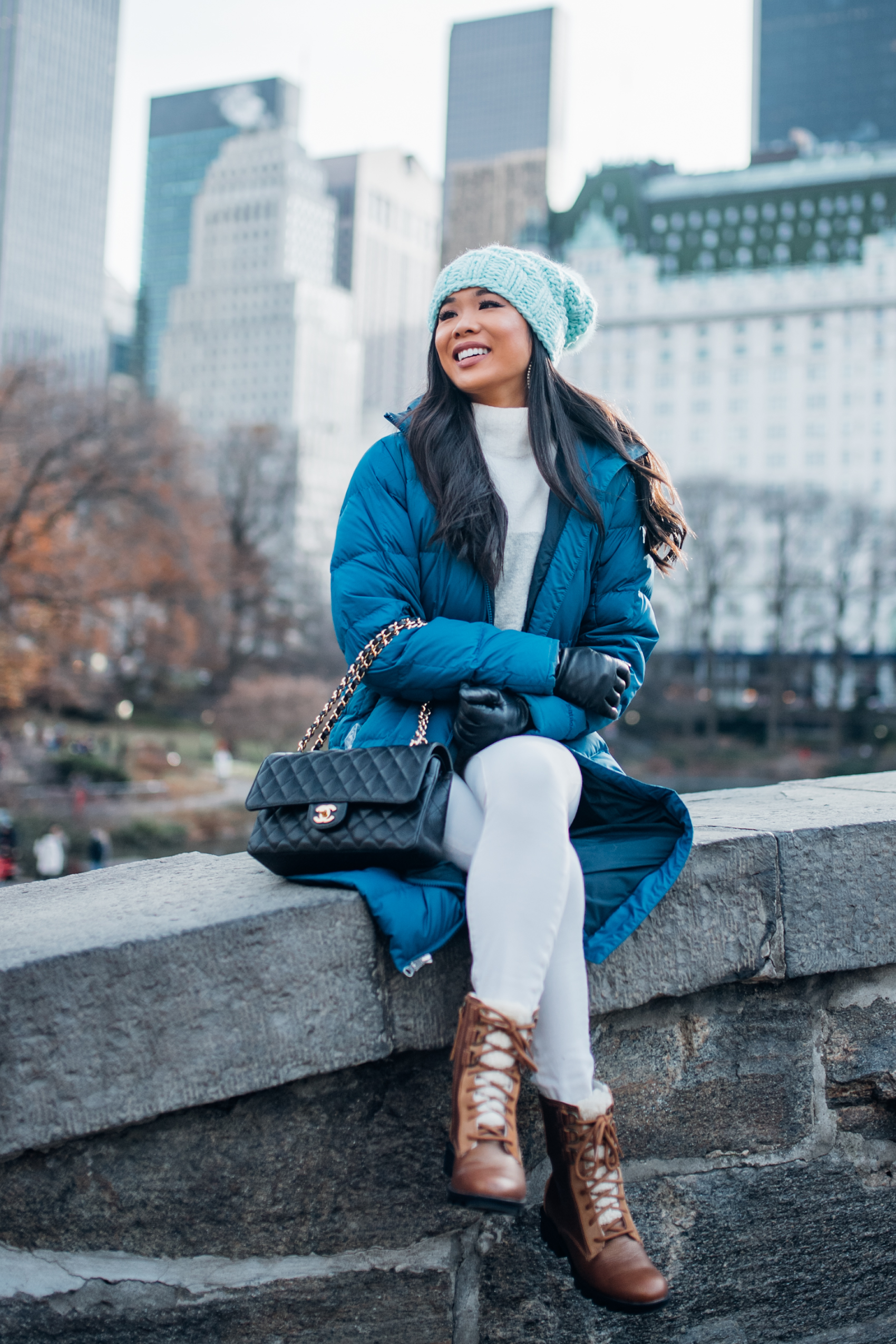 winter outfits with boots