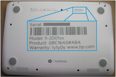 hp serial number check