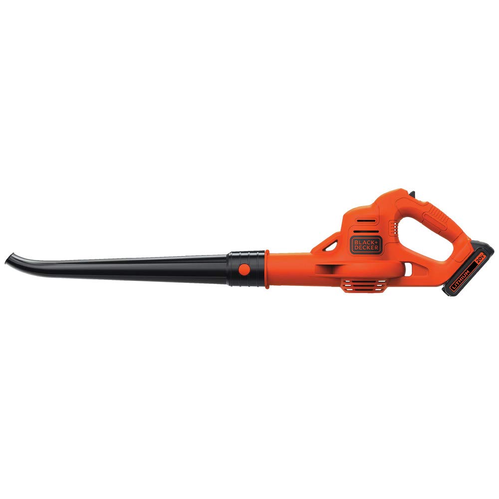 black & decker battery operated leaf blower