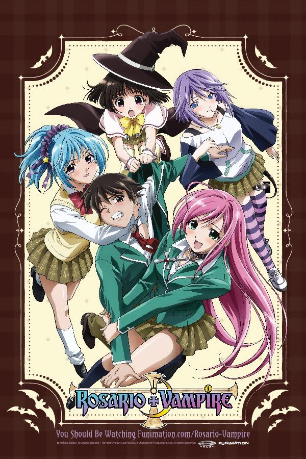 rosario vampire characters