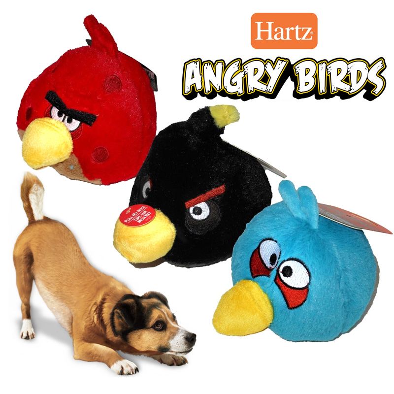 angry bird dog toy