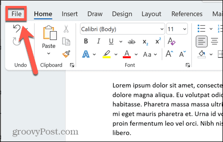 how to delete anchor in word