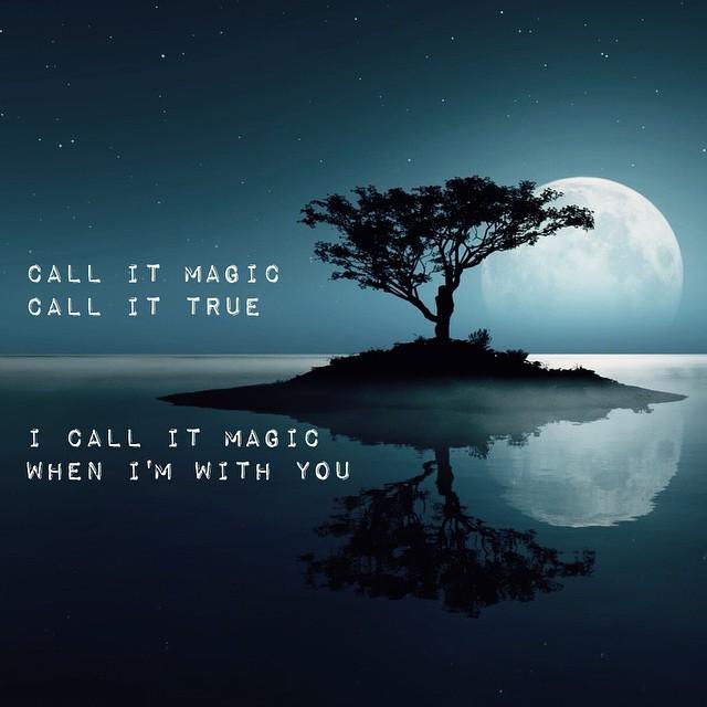 coldplay call it magic lyrics