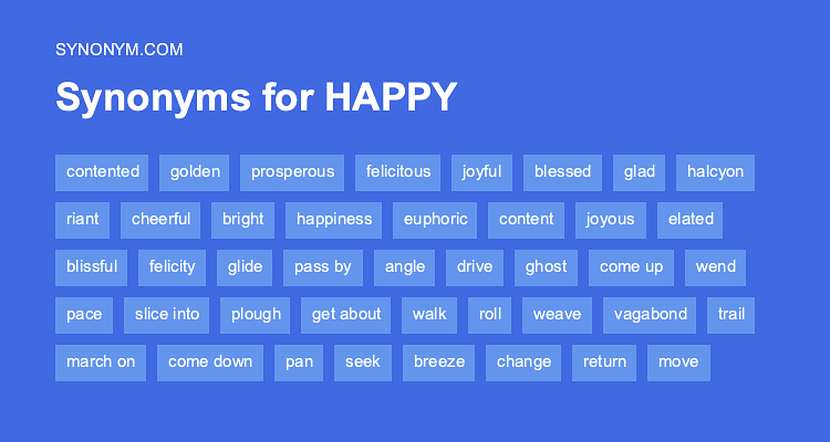 synonym for happy