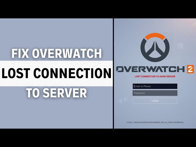 lost connection overwatch