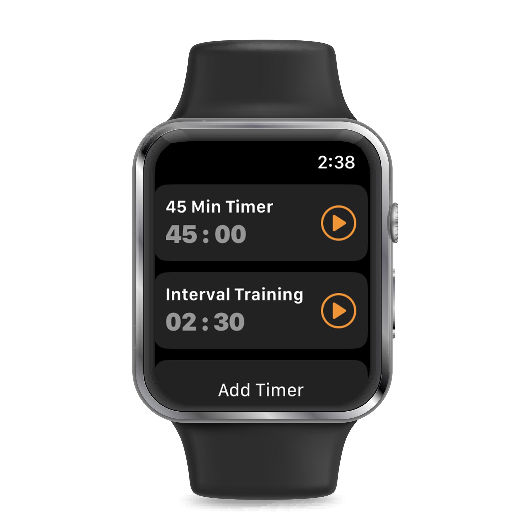 interval timer apple watch