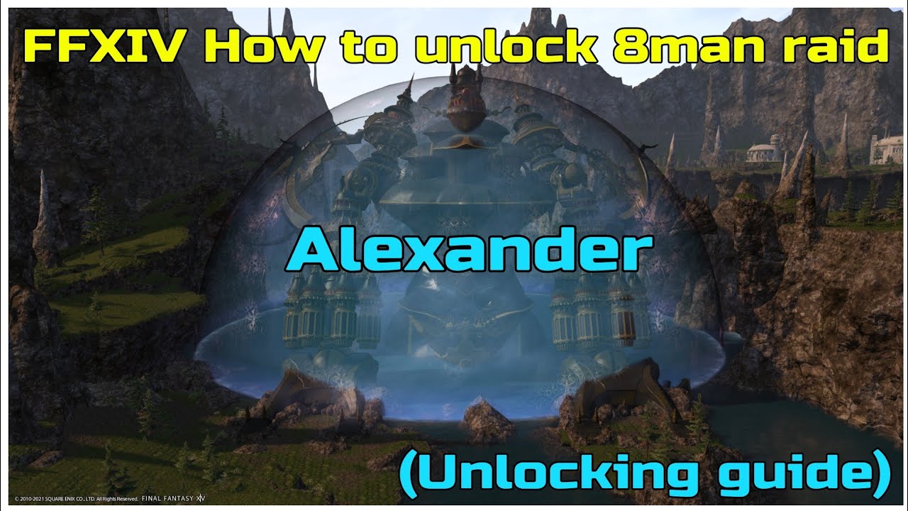 alexander unlock ffxiv