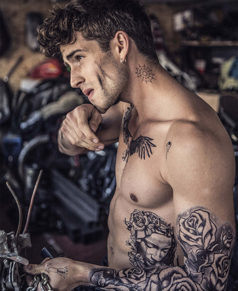 temporary tattoos for men