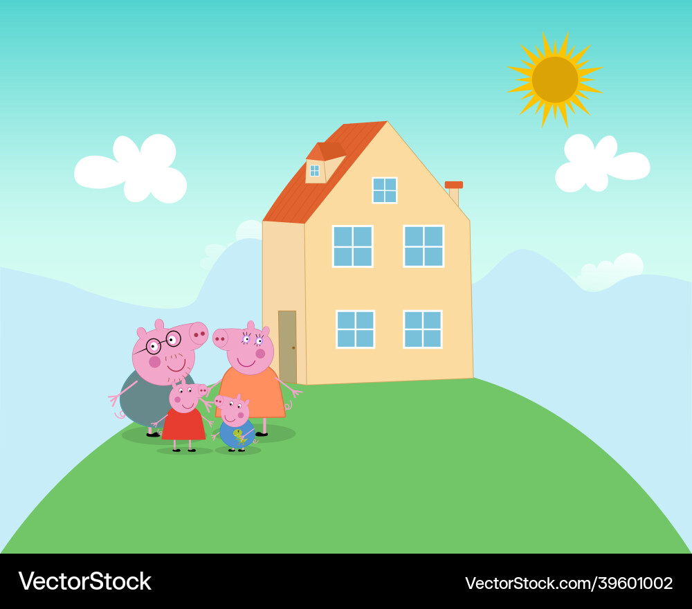 peppa pig vector