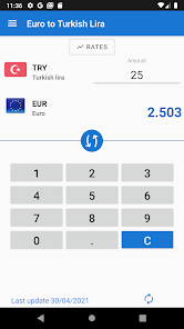 convert lira to euro