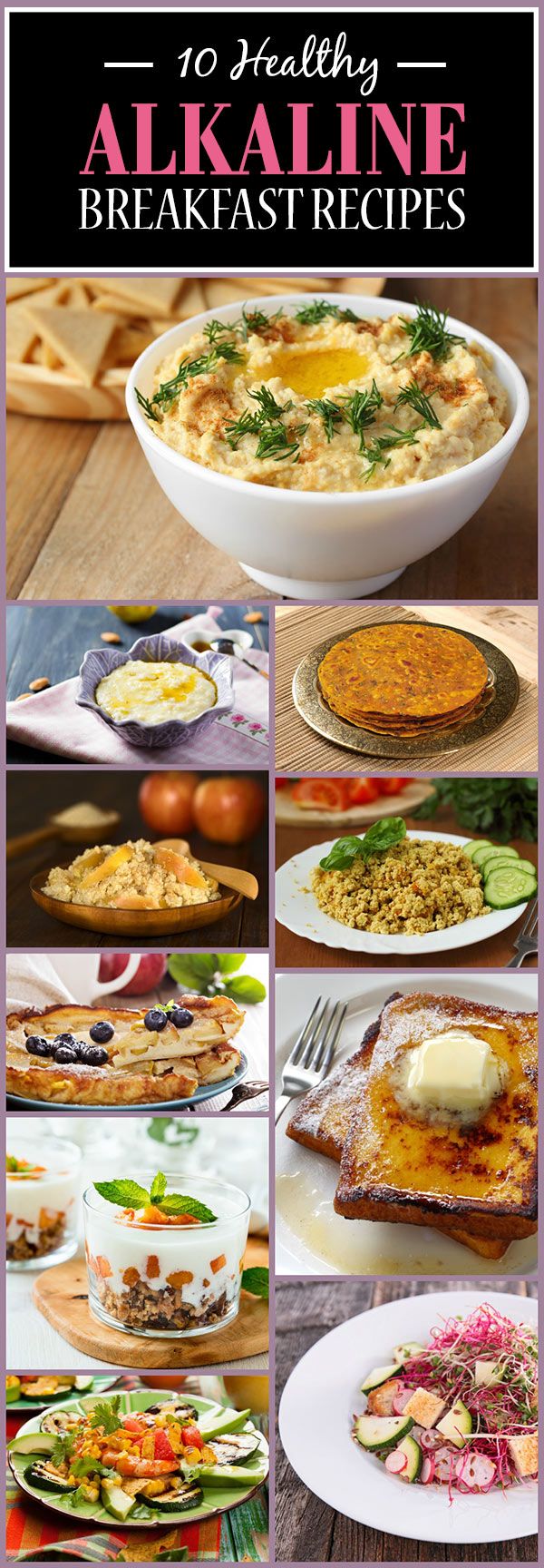 alkaline diet breakfast recipes