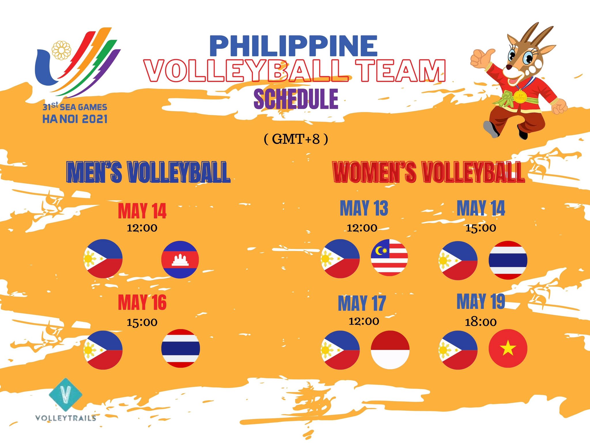 sea games volleyball 2022 lineup